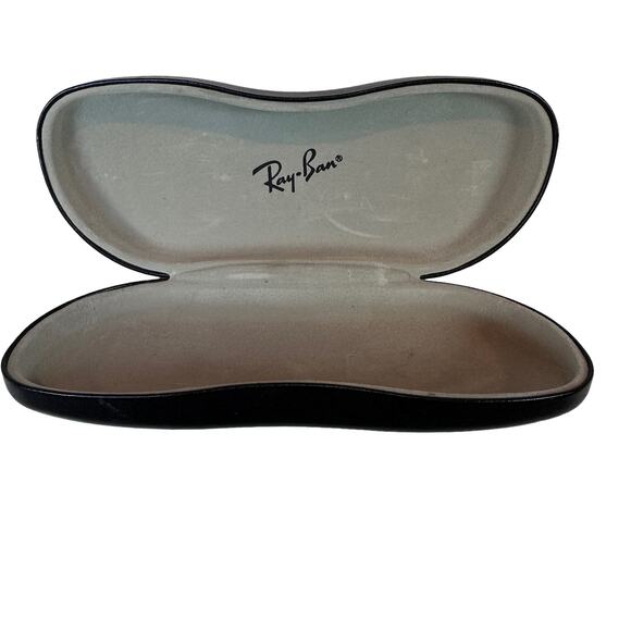 Ray Ban (Case only) Black  Eye Glasses Sunglasses Glasses Hard Clamshell - Picture 5 of 5